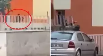 Eski sevgilisiyle konuşmak için geldiği okul önünde intihara kalkıştı