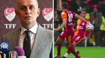 Galatasaray-Samsunspor maçındaki olay pozisyona Hacıosmanoğlu'ndan ilk yorum