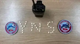 Hatay'da 33 uyuşturucu hap ele geçirilen otomobildeki 2 şüpheli gözaltına alındı