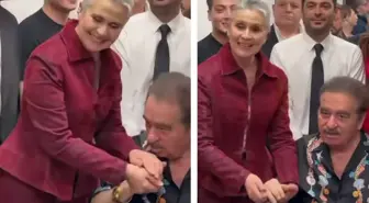 İbrahim Tatlıses, Gonca Cilasun'un elini öptü! Tepkisi dikkat çekti