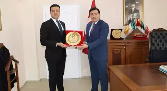 Keban Cumhuriyet Savcısı Soysal'dan Kaymakam Atalık'a veda ziyareti