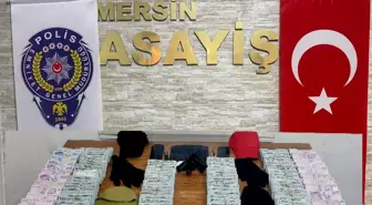 Mersin'de çalıştığı iş yerine 'yağma' süsü veren personel ve 2 şüpheliye gözaltı