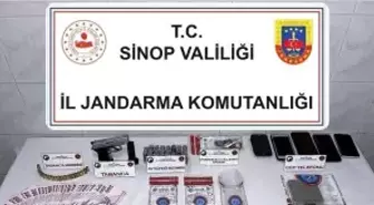 Sinop'ta jandarmadan uyuşturucu tacirlerine darbe