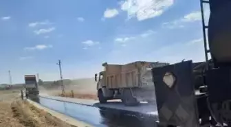 Sorgun'da köy yolları asfaltlandı