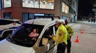 Tekirdağ'da trafiğin yoğun olduğu bölgede denetim: 106 araç kontrol edildi