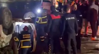 Yalova'da otomobil takla attı: 2 yaralı