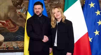 Zelenskiy, İtalya Başbakanı Meloni ile bir araya geldi