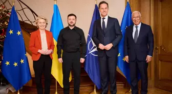 Zelenskiy, Rutte, Costa ve von der Leyen ile görüştü
