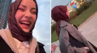 Zorbalandıklarını kahkaha atarak anlatan başörtülü kızlara tepki var