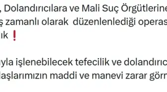 52 ilde tefeci ve dolandırıcı operasyonu: 179 şüpheli yakalandı