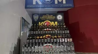 Adana'da kaçak içki ve etil alkol operasyonunda 5 şüpheli yakalandı