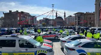 Aksaray'da emniyet ve jandarma teşkilatlarının araç filosu 119 yeni araçla güçlendirildi