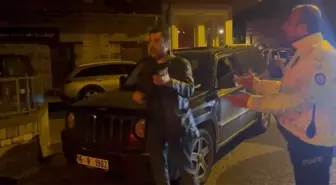 Alkollü sürücü polisin 'dur' ihtarına uymadı, 5 kmlik takip sonucu yakalandı