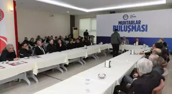 Bafra Belediye Başkanı Kılıç, merkez mahalle muhtarlarıyla bir araya geldi