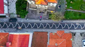 Bafra Belediyesi müze çevresinde yol ve kaldırım düzenlemesi yaptı