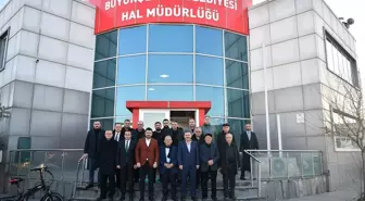 Başkan Büyükkılıç, Hal Kompleksi'ni ziyaret etti