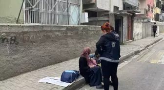 Batman'da dilencilik yapanlara yönelik çalışma