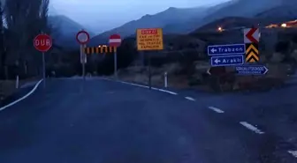 Bayburt'ta bazı köy yolları ve geçitler yoğun kar nedeniyle ulaşıma kapatıldı