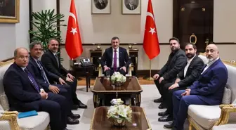 Bingöl Basın Konseyi, Cumhurbaşkanı Yardımcısı Cevdet Yılmaz'ı ziyaret etti