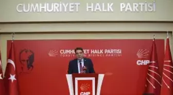 CHP Genel Başkan Yardımcısı Bağcıoğlu basın toplantısı düzenledi Açıklaması