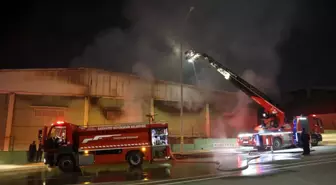 Gaziantep'te ambalaj fabrikasında yangın