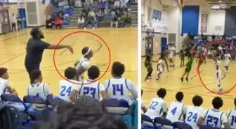 Gülüşmeler içinde oyuna alınan genç, ilk atışında herkesi krize soktu