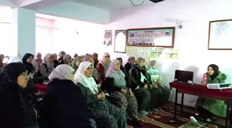 Kadın çiftçilere yönelik eğitim çalışmaları devam ediyor