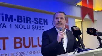 Memur-Sen Genel Başkanı Yalçın, Konya'da 'Teşkilat Buluşması' programında konuştu Açıklaması
