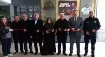 Şehit Ahmet Alan'ın hatıraları, şehadetinin yıl dönümünde adını taşıyan okulda yerini aldı