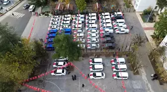 Siirt'te 68 araç kolluk kuvvetlerine teslim edildi