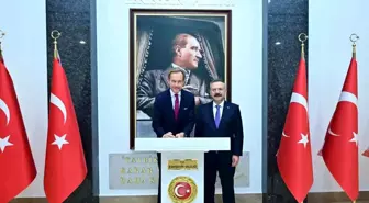 Vali Aksoy, Belçika'nın Ankara Büyükelçisini makamında ağırladı