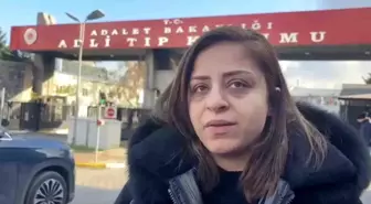 Adli Tıp Kurumu önünde tekme tokat kavga