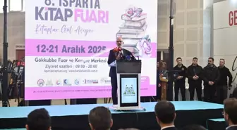 AK Parti Grup Başkanvekili Yenişehirlioğlu 8. Isparta Kitap Fuarı'nda konuştu Açıklaması