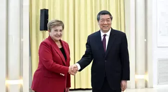 Albüm: Çin Başbakan Yardımcısı, IMF Başkanı ile Görüştü