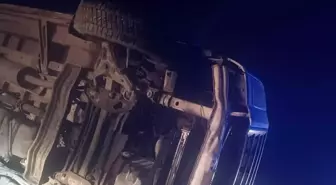 Ankara'da işçi servisi devrildi: 14 yaralı