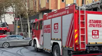 Bağcılar'da iş yerinde çıkan yangın söndürüldü