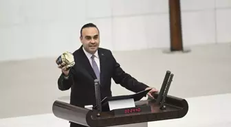 Bakan Kacır milli sensör MİHAL'i meclis kürsüsünden tanıttı