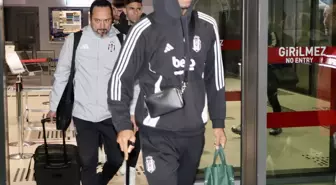 Beşiktaş kafilesi Trabzon'a geldi
