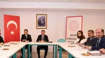 Bilecik'te ortaokul müdürleriyle eğitim değerlendirme toplantısı