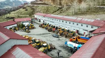 Bitlis Belediyesi karla mücadele hazırlıklarını tamamladı