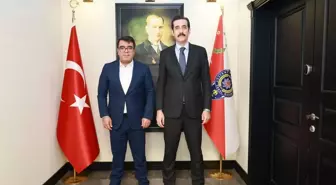 Bozyazı Kaymakamı Topsakaloğlu'ndan İl Emniyet Müdürü Yılmaz'a ziyaret