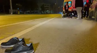 Bursa'da üst geçidi kullanmayan yayaya otomobil çarptı