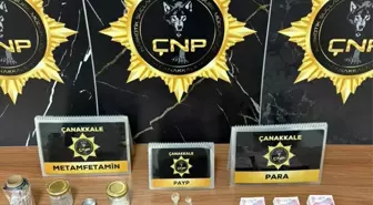 Çanakkale'de uyuşturucu operasyonlarında yakalanan 3 zanlı tutuklandı