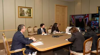 Cumhurbaşkanı Yardımcısı Cevdet Yılmaz, Gönüllüler Koalisyonu Çevrimiçi Liderler Zirvesi'ne Katıldı