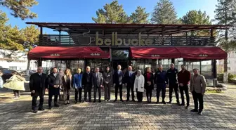 Doğanşehir'de öğrenciler ve protokol üyeleri kahvaltıda buluştu