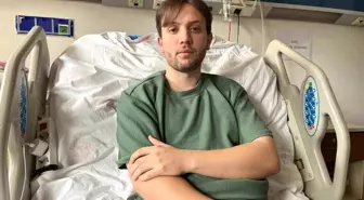 Felç kalan genç sürücüye hasta yatağında ikinci şok