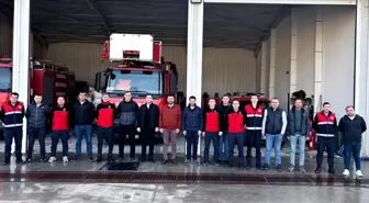 Gelibolu'da itfaiyecilere sağlık okuryazarlığı eğitimi verildi