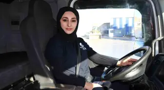 'Kadınsın yapamazsın' dediler, şimdi tır şoförlüğü yapıyor