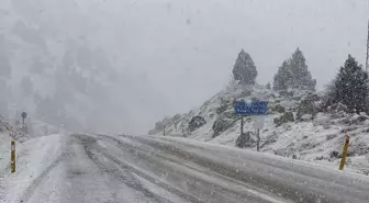 Kahramanmaraş'ta kar yağışı etkili oldu