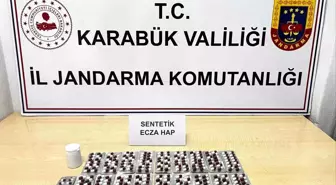 Karabük'te 265 sentetik ecza ele geçirildi